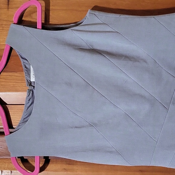 Business short dress greay - Picture 2 of 3